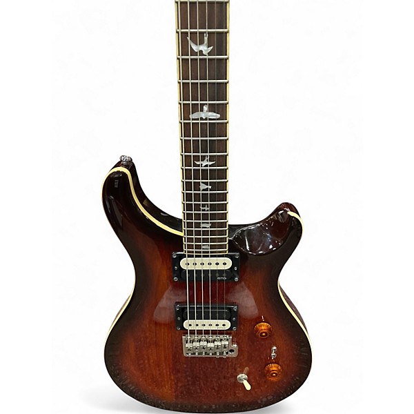 Used 2025 PRS CE SE Tobacco Sunburst Solid Body Electric Guitar