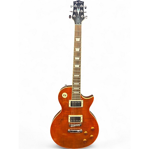 Used Jay Turser JT220D Trans Orange Solid Body Electric Guitar
