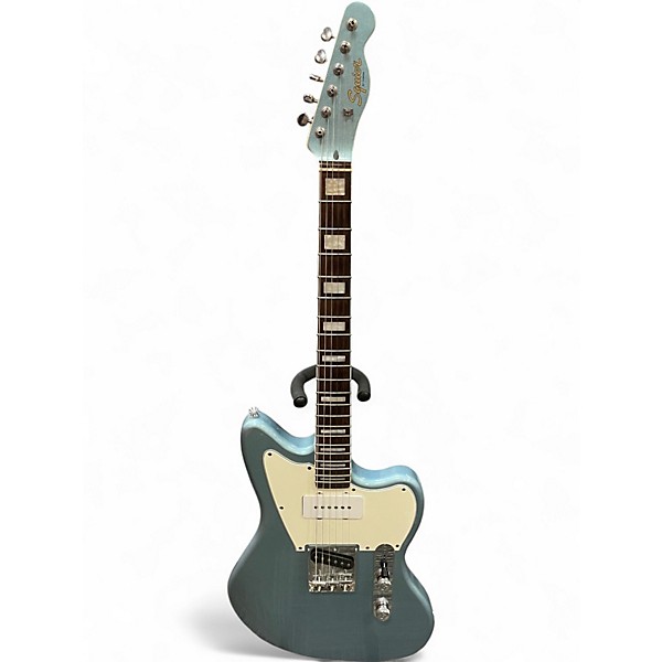 Used Squier Paranormal Offset Telecaster SJ Ice Blue Metallic Solid Body Electric Guitar