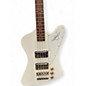 Used Epiphone Thunderbird IV Alpine White Electric Bass Guitar