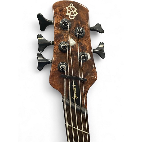 Used Spector NS DIMENSION 5 SUPER FADED BLACK Electric Bass Guitar