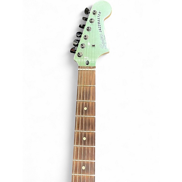 Used Squier Contemporary Jazzmaster Seafoam Pearl Solid Body Electric Guitar