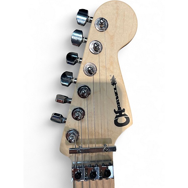 Used Charvel Pro Mod San Dimas Style 1 HSS FR Blizzard Pearl Solid Body Electric Guitar