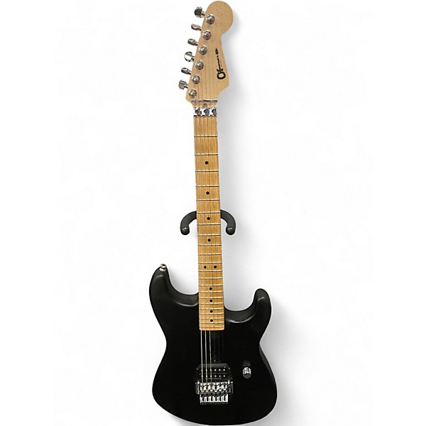 Used Charvel usa san dimas 1h fr Black Solid Body Electric Guitar