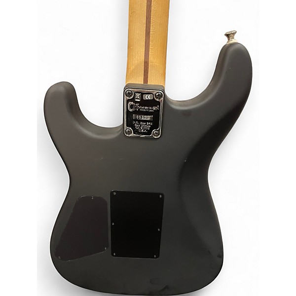 Used Charvel usa san dimas 1h fr Black Solid Body Electric Guitar