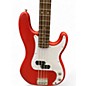 Used Squier Precision Bass RED Electric Bass Guitar