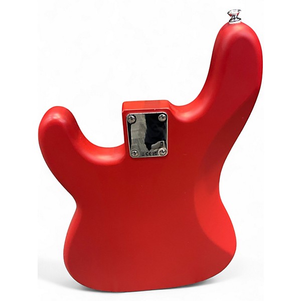 Used Squier Precision Bass RED Electric Bass Guitar