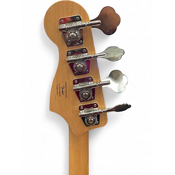 Used Squier Precision Bass RED Electric Bass Guitar