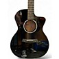 Used Taylor 214CE BLK PLUS Black Acoustic Electric Guitar