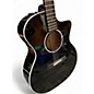 Used Taylor 214CE BLK PLUS Black Acoustic Electric Guitar