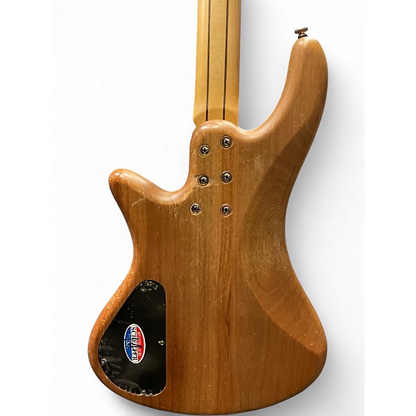 Used Schecter Guitar Research DIAMOND SERIES STILLETO 4 Natural Electric Bass Guitar