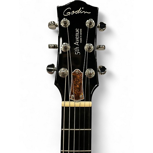 Used Godin 5TH AVENUE NIGHT CLUB INDIGO BLUE Hollow Body Electric Guitar