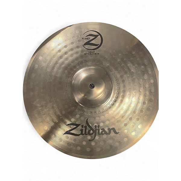 Used Zildjian 14in Planet Z Hi Hat Pair Cymbal
