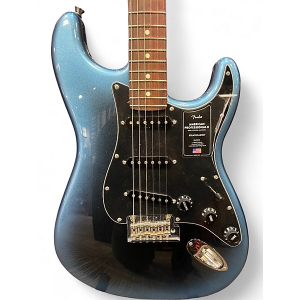 Used Fender AMERICAN PRO II DARK NIGHT Solid Body Electric Guitar