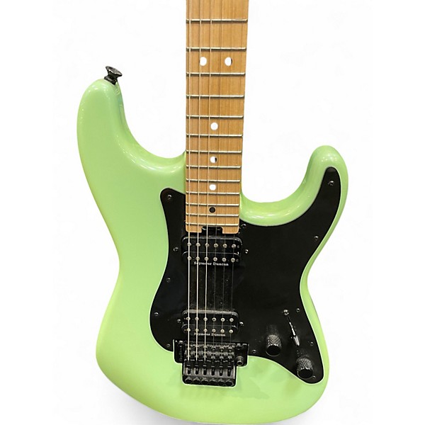 Used Charvel Pro Mod San Dimas HH HT Green Solid Body Electric Guitar