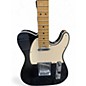 Used Fender American Elite Telecaster BLACK GALAXY Solid Body Electric Guitar