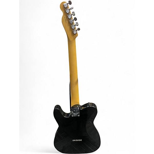 Used Fender American Elite Telecaster BLACK GALAXY Solid Body Electric Guitar