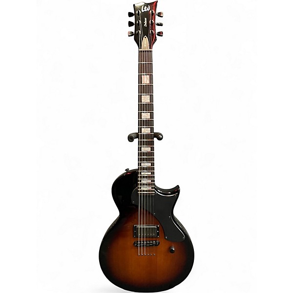 Used ESP Ltd EC-01FT Deluxe Vintage Burst Solid Body Electric Guitar