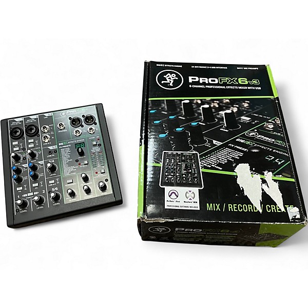 Used Mackie PROFX6 Powered Mixer