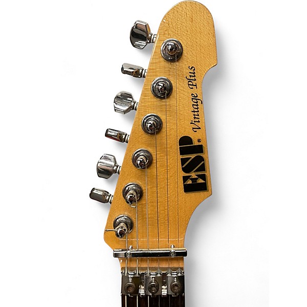 Used ESP Custom Shop Vintage Plus Trans Purple Solid Body Electric Guitar