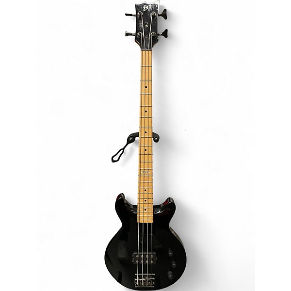 Used ESP Custom Shop B-1 Black Onyx Electric Bass Guitar