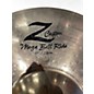Used Zildjian 21in Z Custom Mega Bell Ride Cymbal