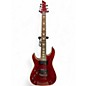 Used Schecter Guitar Research Omen Extreme 7 Left Handed Black Cherry Electric Guitar thumbnail