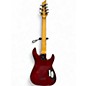 Used Schecter Guitar Research Omen Extreme 7 Left Handed Black Cherry Electric Guitar