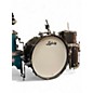 Used Ludwig 3 Piece NEUSONIC BLACK VELVET Drum Kit thumbnail
