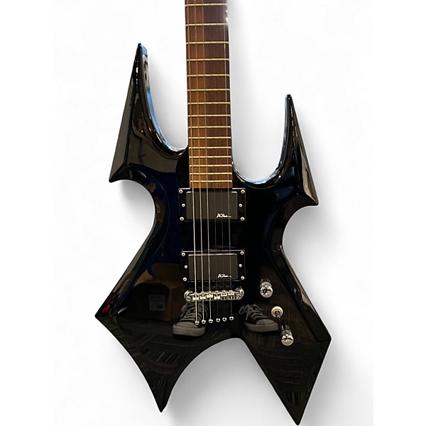 Used B.C. Rich WARBEAST 1 Black Solid Body Electric Guitar