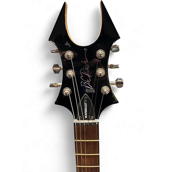 Used B.C. Rich WARBEAST 1 Black Solid Body Electric Guitar