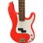 Used Vintage V4 ICON SERIES FIRENZA RED Electric Bass Guitar