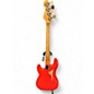 Used Vintage V4 ICON SERIES FIRENZA RED Electric Bass Guitar