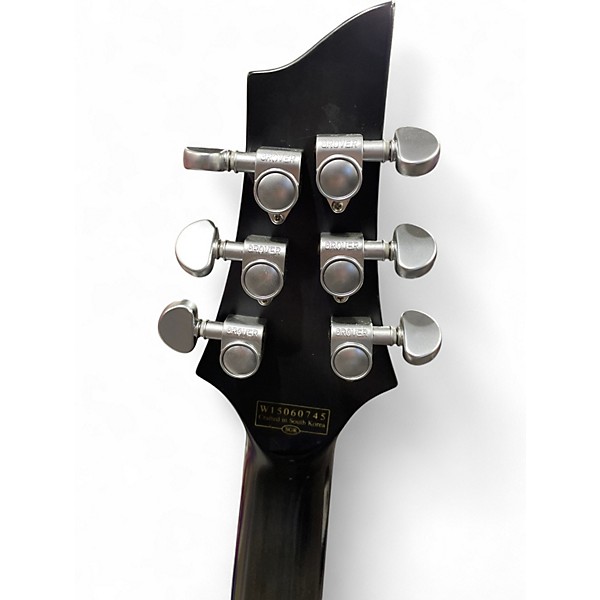 Used Schecter C-1 Platinum Dark Gray Solid Body Electric Guitar