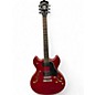 Used Washburn HB30 Crimson Red Burst Hollow Body Electric Guitar thumbnail