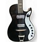 Vintage 1963 Silvertone 1420 Black Hollow Body Electric Guitar