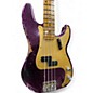 Used Fender CUSTOM SHOP 58 P BASS HEAVY RELIC MAGENTA SPARKLE Electric Bass Guitar