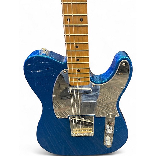 Used Fender J MASCIS TELECASTER BOTTLE ROCKET BLUE FLAKE Solid Body Electric Guitar