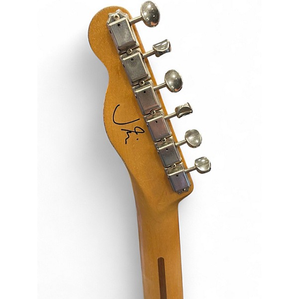 Used Fender J MASCIS TELECASTER BOTTLE ROCKET BLUE FLAKE Solid Body Electric Guitar