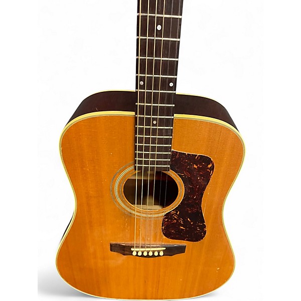 Vintage 1990s Guild D40 Natural Acoustic Guitar