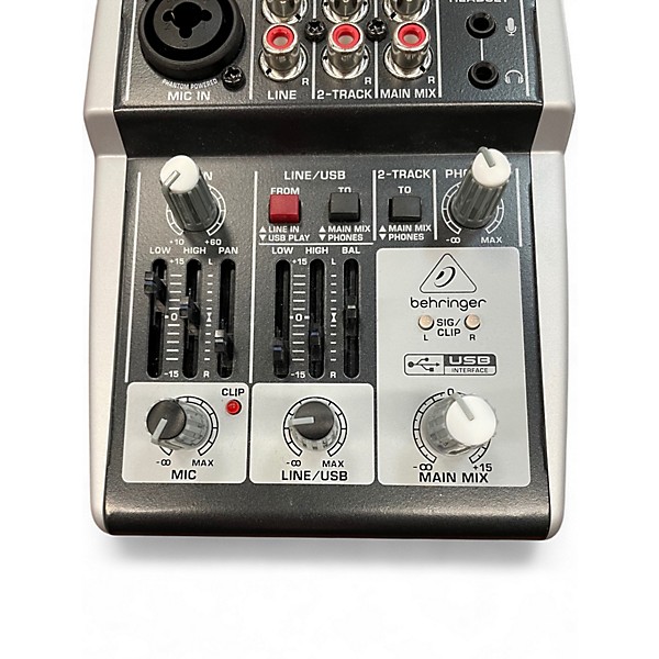 Used Behringer XENYX 302USB Powered Mixer