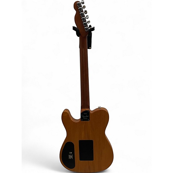 Used Fender American Acoustasonic Telecaster All-Mahogany Natural Solid Body Electric Guitar