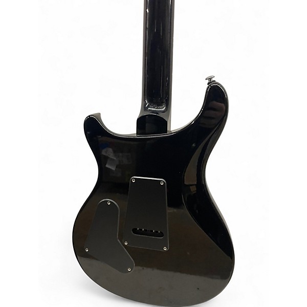 Used PRS SE Custom 24 Black Gold Sunburst Solid Body Electric Guitar