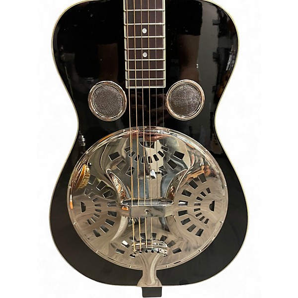 Used Recording King Rr-36 Black Acoustic Guitar