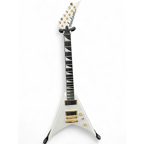 Used Jackson KVTMG PRO KING V SNOW WHITE SNOW WHITE Solid Body Electric Guitar