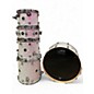 Used DW 5 Piece Performance Series White Marine Drum Kit