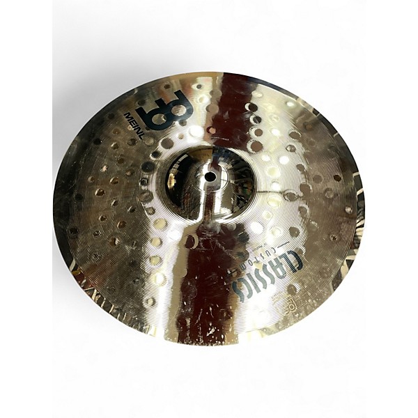 Used MEINL 14in Classics Custom Medium Hi Hat Set Cymbal