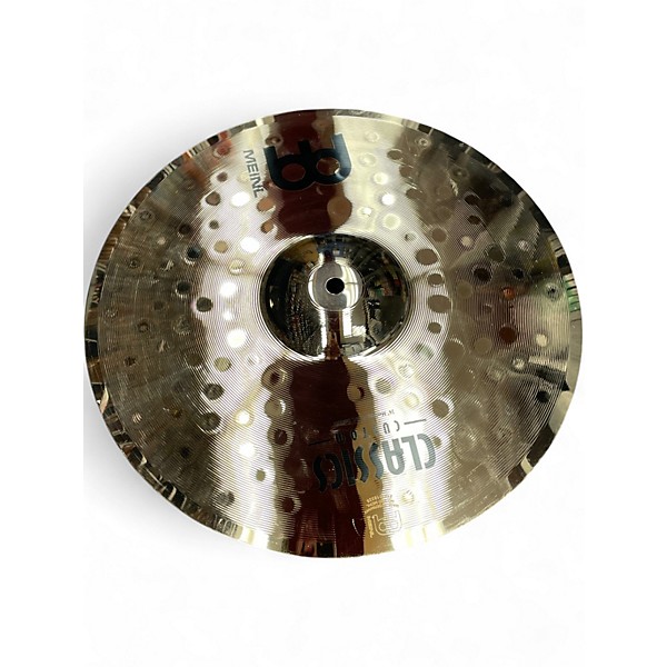 Used MEINL 14in Classics Custom Medium Hi Hat Set Cymbal