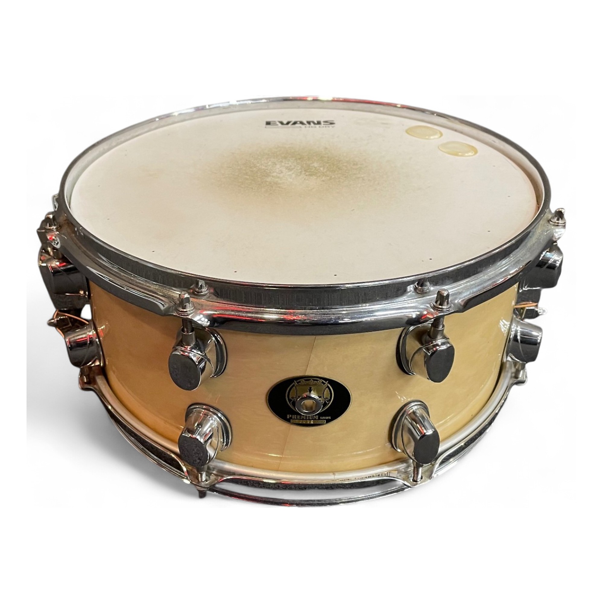Used Mapex 6X13 Black Panther Premium Snare Cream Drum Cream 12