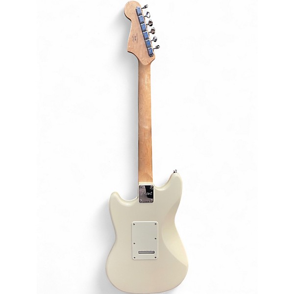 Used Squier CYCLONE Pearl White Solid Body Electric Guitar